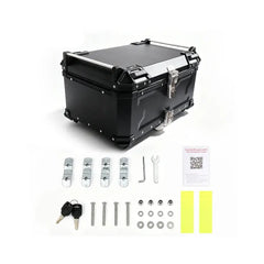 Motocyklový topcase 45 l – vodotěsný úložný box s montážní deskou 