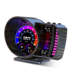 3,5" Head-Up Display (HUD) do auta – digitální rychloměr s OBD2 