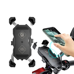 Držák telefonu na motorku s 15W bezdrátovým nabíjením 
