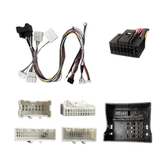 Radiokabel m. Canbus – Til Bilmedie-radioer (Renault/Dacia) med tilslutninger og stik.