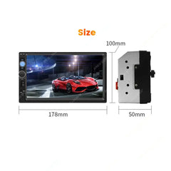 Univerzální – 7" 2-DIN rádio s Apple CarPlay a Android Auto (kabel) – Carmediaeurope.com