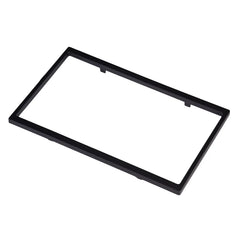 2 DIN montážní rámeček pro autorádio – univerzální černý rámeček 188 x 166 mm 