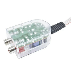 2kanálový High to Low převodník – RCA Line Output adaptér pro autorádio 