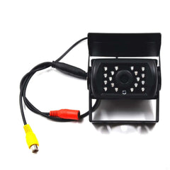 Univerzální couvací kamera – PAL, 1200 TV řádků, 18 IR LED s 18 infračervenými LED pro noční záznam.