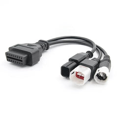 Motocyklový diagnostický kabel 3-Pin, 4-Pin a 6-Pin 