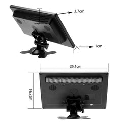 10,1" HD LCD monitor – mini displej do auta, k TV i k počítači 