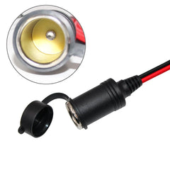 4metrový prodlužovací kabel do autozapalovače 12V/24V – napájecí kabel do auta s 15A pojistkou 