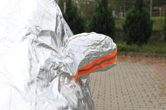 Bilovertræk størrelse M med målene 430 x 165 x 120 cm