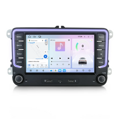VW PQ35 (2006-2015) Apple CarPlay – 7” autorádio s ambientním osvětlením 