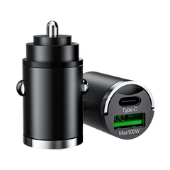 Kompaktní autonabíječka s USB-A a USB-C – podporuje rychlé nabíjení – Carmediaeurope.com