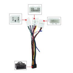 Rádiový kabel pro Toyota m Canbus a org. fotoaparát