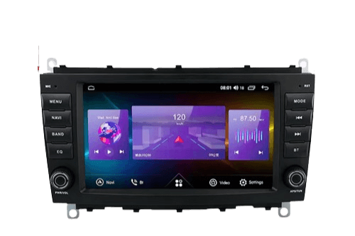 Mercedes Benz CLK – 8" autorádio s Apple CarPlay a Android Auto (25,4 cm) – Carmedia24.cz